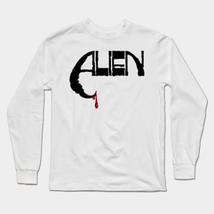 Alien (Vintage Concept Logo) Long Sleeve T-Shirt